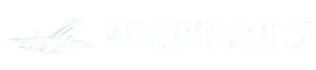 AirlineVault guide to airports airlines travel logo